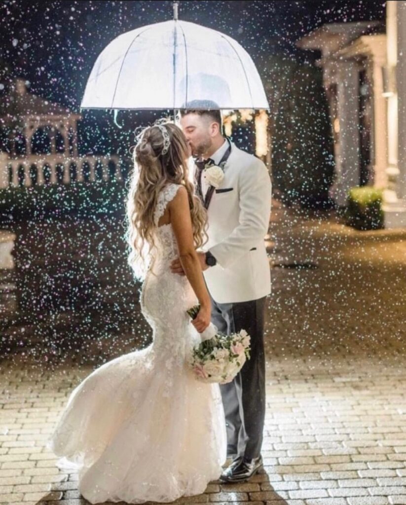 Outdoor Winter Wedding At The Addison Park