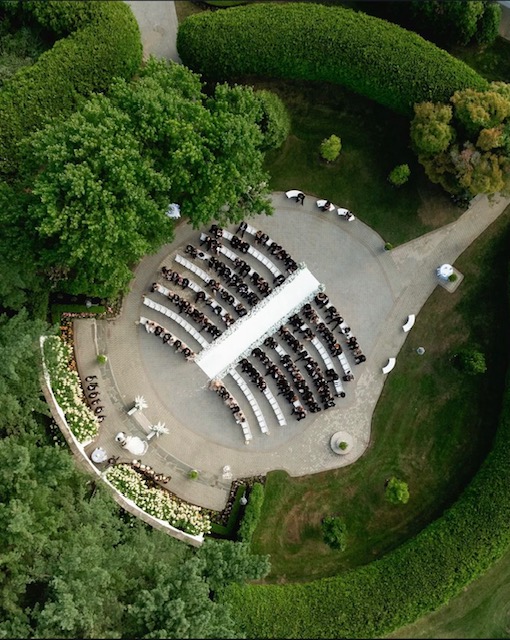 The Addison Park overview of ceremony
